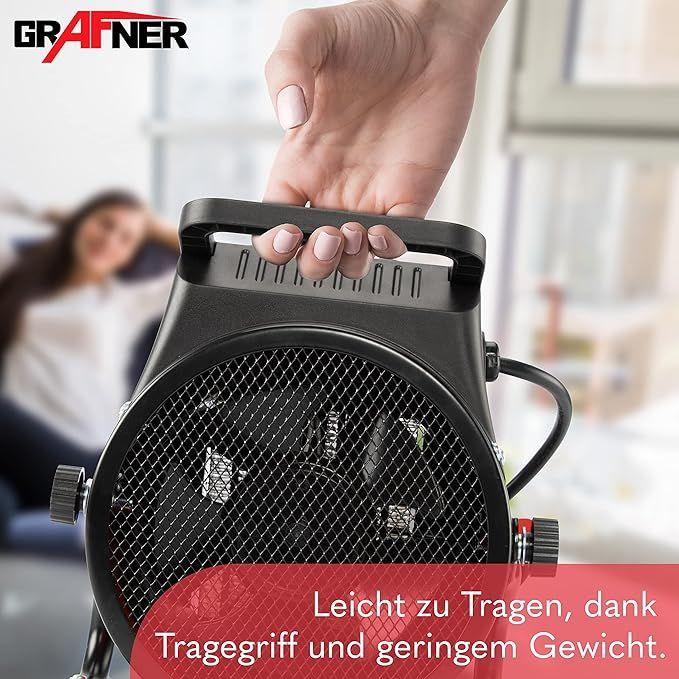 Campingzubehör mieten & vermieten - Stromheizung Elektroheizung Elektroheizer Zeltheizung Heizlüfter mit 2000 Watt 2 KW 3 Heizstufen in Elsdorf (Rheinland)