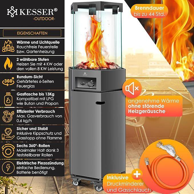 Heizstrahler & Heizpilz mieten & vermieten - Gasheizer Terrassenheizer Gasheizer Gasstrahler Infrarotheizer Gasheizung Outdoor-Heizstrahler in Elsdorf (Rheinland)