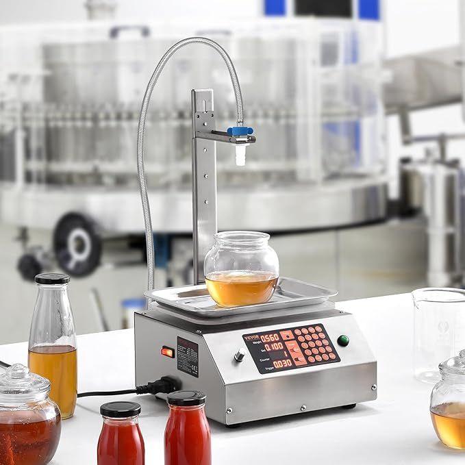 Buffetzubehör mieten & vermieten - Abfüllmaschine 17 l/min Flüssigkeitsabfüllmaschine 30–15.000 g pro Abfüllung Flaschenabfüllmaschine in Elsdorf (Rheinland)