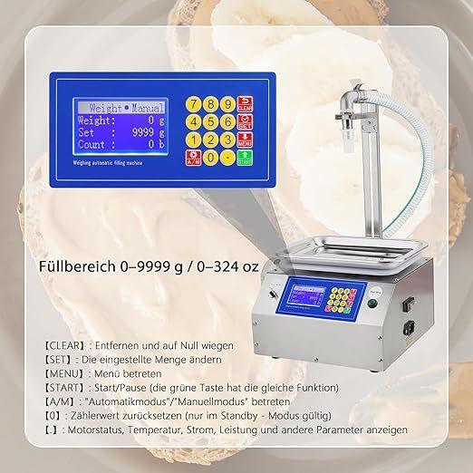 Schankanlage mieten & vermieten - Pastenabfüllmaschine Abfüllmaschine Flaschenabfüllmaschine Flüssigkeitsabfüllmaschine 7 L/Min 1000g in Elsdorf (Rheinland)