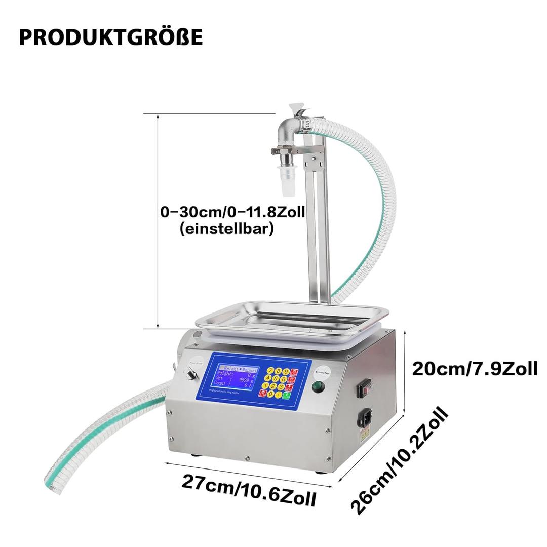 Schankanlage mieten & vermieten - Pastenabfüllmaschine Abfüllmaschine Flaschenabfüllmaschine Flüssigkeitsabfüllmaschine 7 L/Min 1000g in Elsdorf (Rheinland)