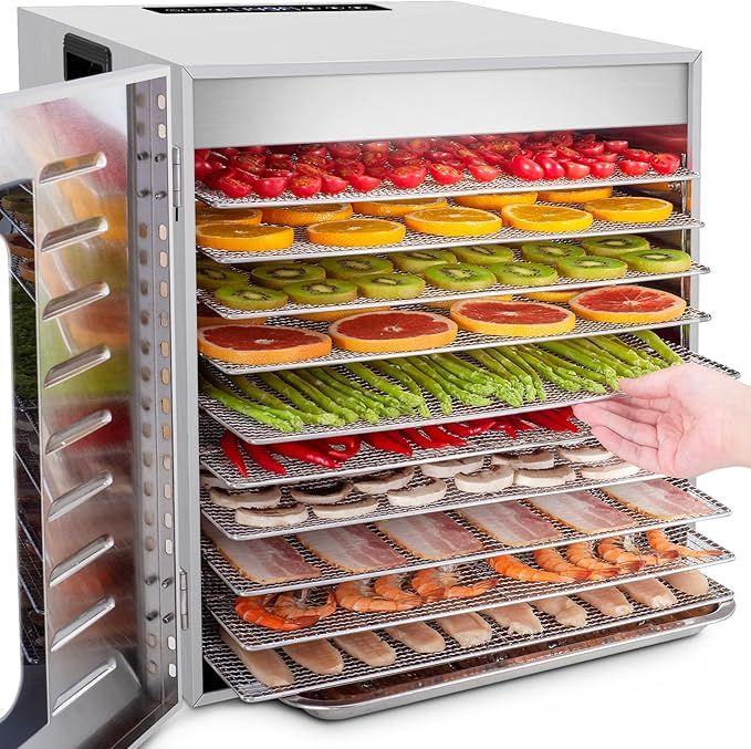 Buffetzubehör mieten & vermieten - Dörrgerät Dörrautomat trocknen Obst Früchten Gemüse u.a. Edelstahl 1000 Watt 10 Stufen mit 30-90°C in Elsdorf (Rheinland)