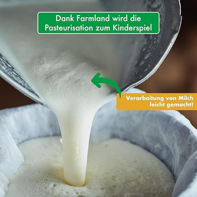 Buffetzubehör mieten & vermieten - Pasteurisierer 15 L dreiwandiger Käse- und Joghurtkessel mit Zeit- und Temperatureinstellung in Elsdorf (Rheinland)