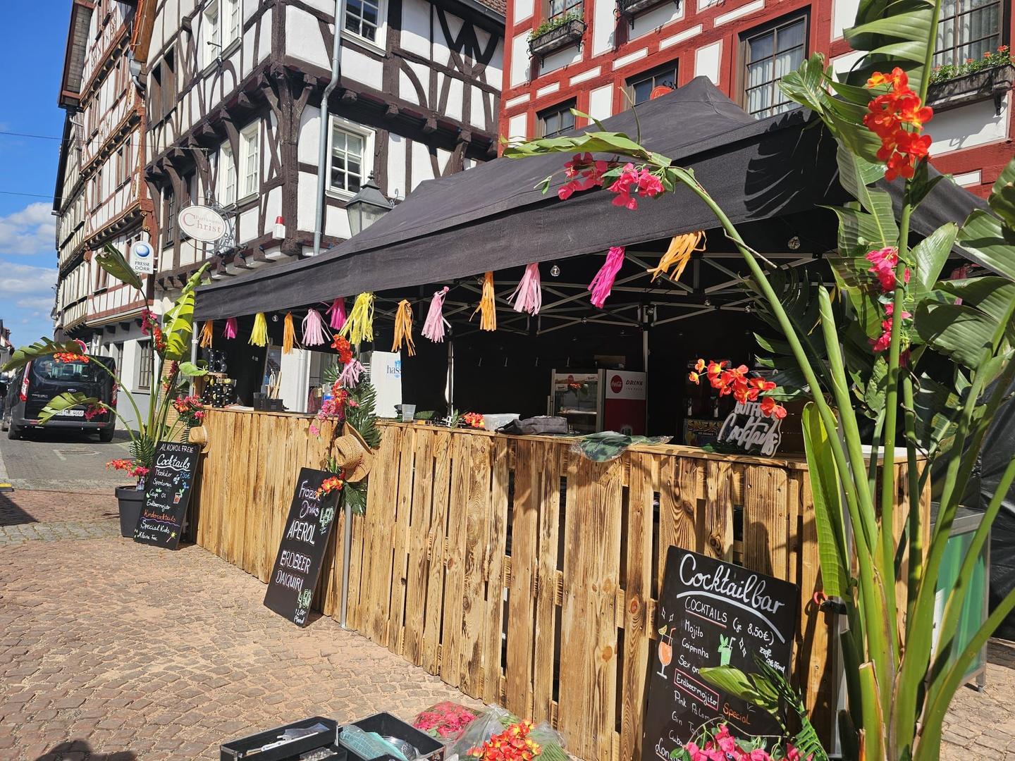 Catering mieten & vermieten - Mobile Cocktailbar 6m oder 3m in Grünberg