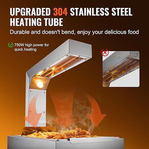 Buffetzubehör mieten & vermieten - Warmhaltegerät Pommeswärmer Wärmebrücken-Speisenwärmer 50°C Pommer-Frites-Pfanne 605 x 343 x 555 mm in Elsdorf (Rheinland)