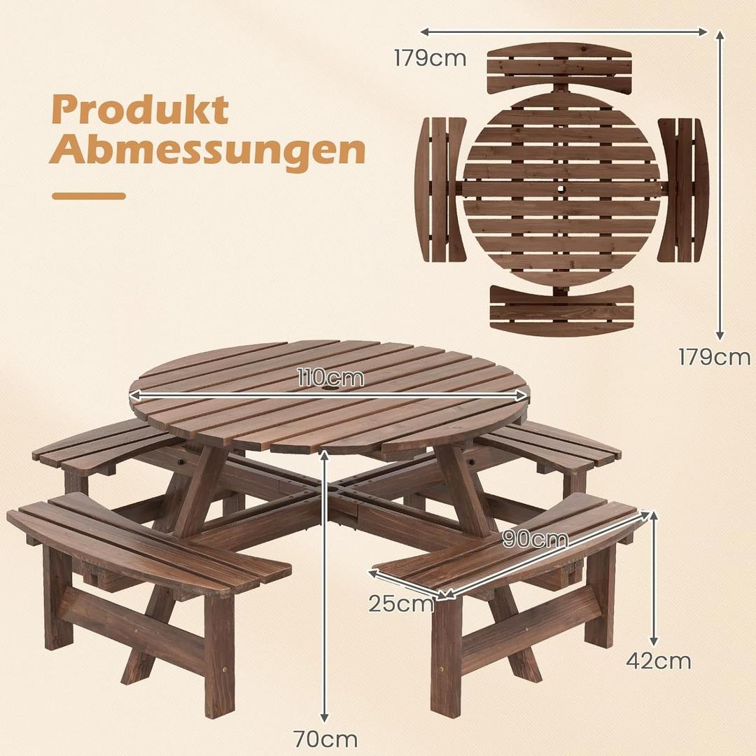 Bierzeltgarnitur mieten & vermieten - Picknicktisch-Set Gartentisch Campingtisch Gartenmöbel Bierzeltgarnitur Terrassenmöbel Sitzgruppe in Elsdorf (Rheinland)