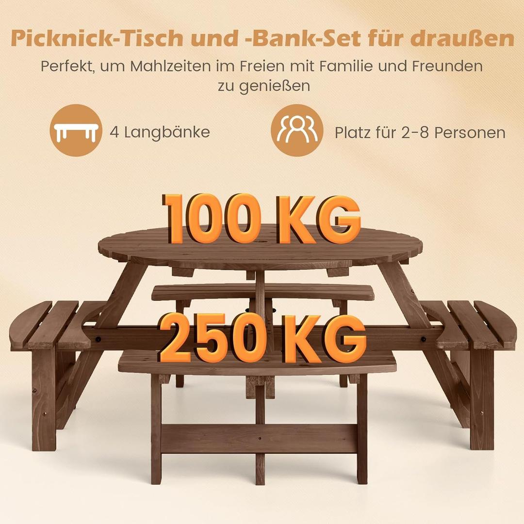 Bierzeltgarnitur mieten & vermieten - Picknicktisch-Set Gartentisch Campingtisch Gartenmöbel Bierzeltgarnitur Terrassenmöbel Sitzgruppe in Elsdorf (Rheinland)