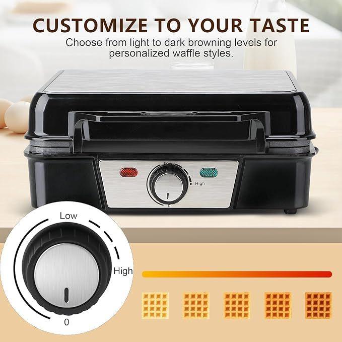 Waffeleisen mieten & vermieten - Miniwaffeleisen Waffeleisen Mini Waffeleisen Waffle Pancake Maker Maschine klassisch für 4 Waffeln in Elsdorf (Rheinland)