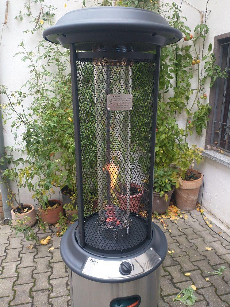 Heizstrahler & Heizpilz mieten & vermieten - Gas Terrassenfeuer Vulcano in Dresden