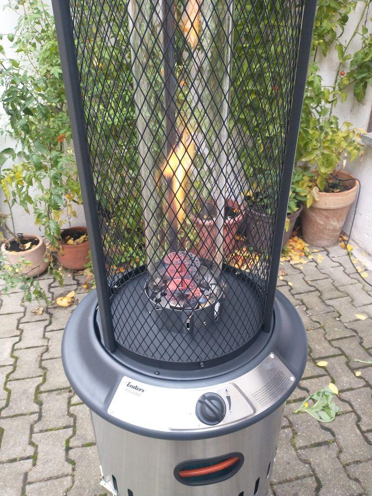 Heizstrahler & Heizpilz mieten & vermieten - Gas Terrassenfeuer Vulcano in Dresden