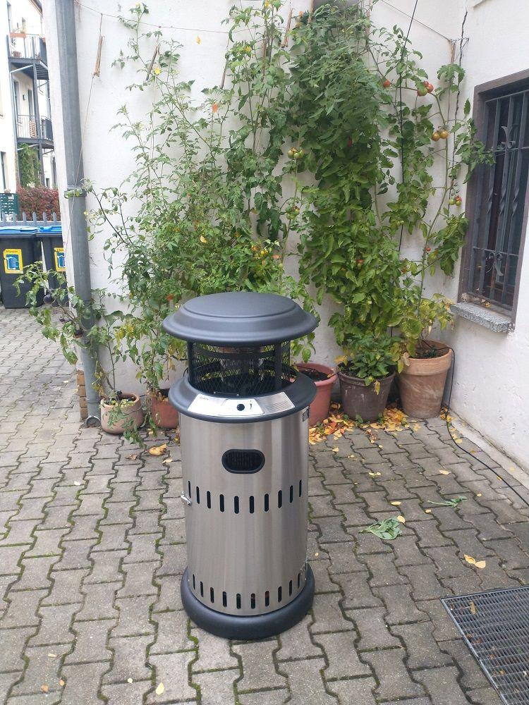 Heizstrahler & Heizpilz mieten & vermieten - Gas Terrassenfeuer Vulcano in Dresden