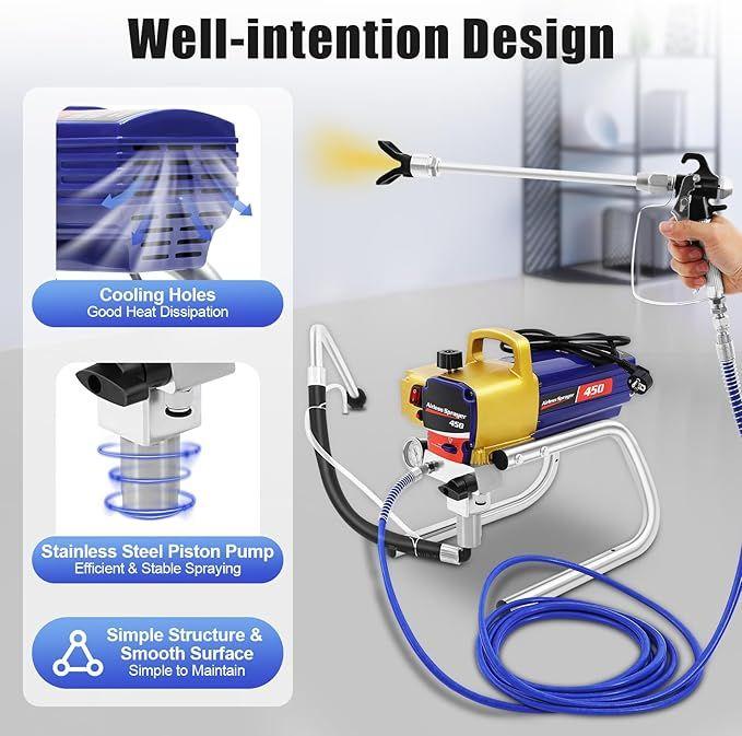 Malerzubehör mieten & vermieten - Farbsprühgerät Airless-Farbsprühsystem Hochdruck-Farbsprühgerät Spritzgerät Farbsprühgerät in Elsdorf (Rheinland)