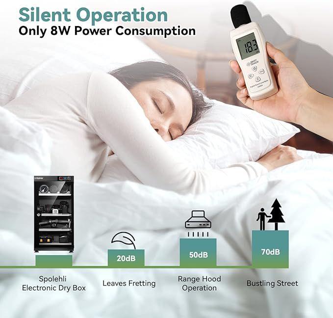 Elektronikzubehör mieten & vermieten - Elektronische Trockenbox Trockenschrank Luftentfeuchter 55L Kamera Digital Control mit LED-Leuchten in Elsdorf (Rheinland)