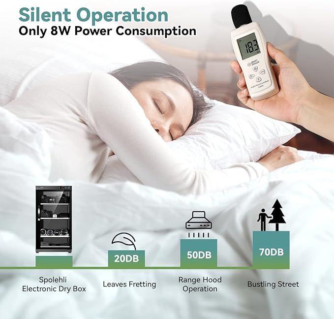 Elektronikzubehör mieten & vermieten - Digitaler Luftentfeuchter Kamera Trockenschrank 105 L elektronische Trockenbox energiesparend LED in Elsdorf (Rheinland)