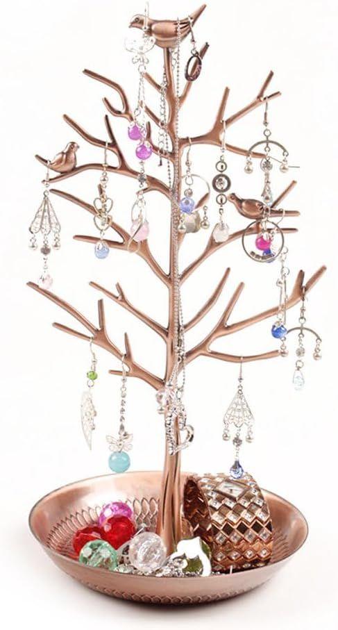 Messe Zubehör mieten & vermieten - Schmuckhalter Baum Kettenständer Schmuckständer mit Vögel Deko Schmuck Baum für Ketten Ring Ohrring in Elsdorf (Rheinland)