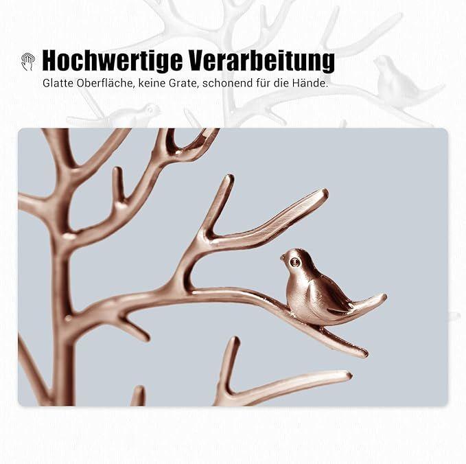 Messe Zubehör mieten & vermieten - Schmuckhalter Baum Kettenständer Schmuckständer mit Vögel Deko Schmuck Baum für Ketten Ring Ohrring in Elsdorf (Rheinland)