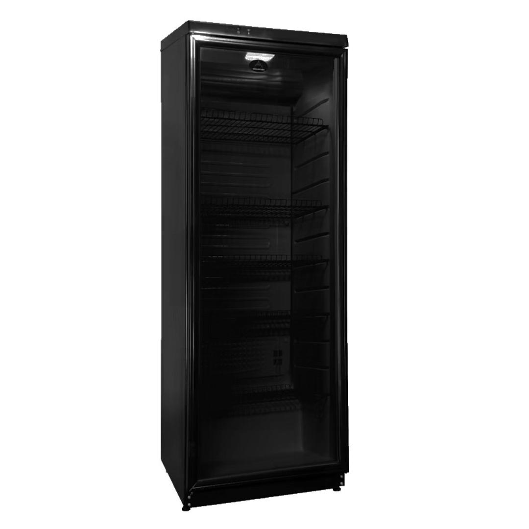 Kühlschrank mieten & vermieten - Kühlschrank verleih, Kühlgeräte mieten Berlin, all black, 350 l, 175cm, mit Beleuchtung in Berlin