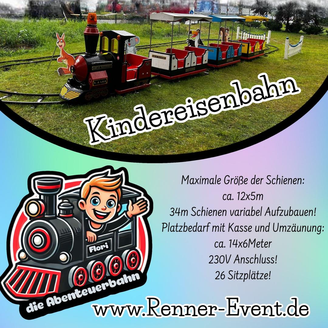 Eisenbahn mieten & vermieten - Kindereisenbahn in Bielefeld