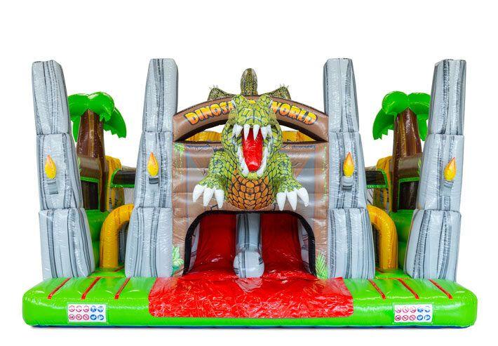 Hüpfburg mieten & vermieten - Hüpfburg XL mit Hindernisparcours und Rutsche mieten in Chemnitz