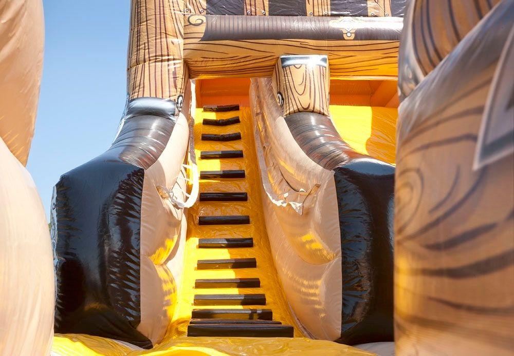 Riesenrutsche mieten & vermieten - Riesenrutsche und Hüpfburg Piratenschiff mieten in Chemnitz