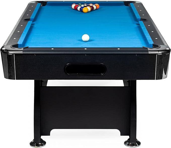 Billardtisch mieten & vermieten - Tischbillard Billardtisch 7ft – 213 x 122 x 80 cm Pool Billard Kugelrücklauf  Zubehör Billard Tisch in Elsdorf (Rheinland)