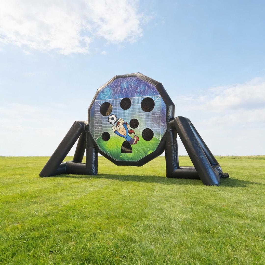 Torwand mieten & vermieten - Riesen Fußballtorwand, fast 4,5 Meter hoch in Münnerstadt