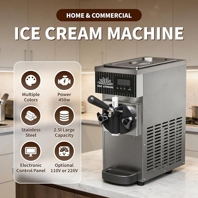 Softeismaschine mieten & vermieten - Eismaschine 750 W Softeismaschine selbstkühlend Leistung: 4,5-8 kg/h kontinuierliche Ausgabe in Elsdorf (Rheinland)