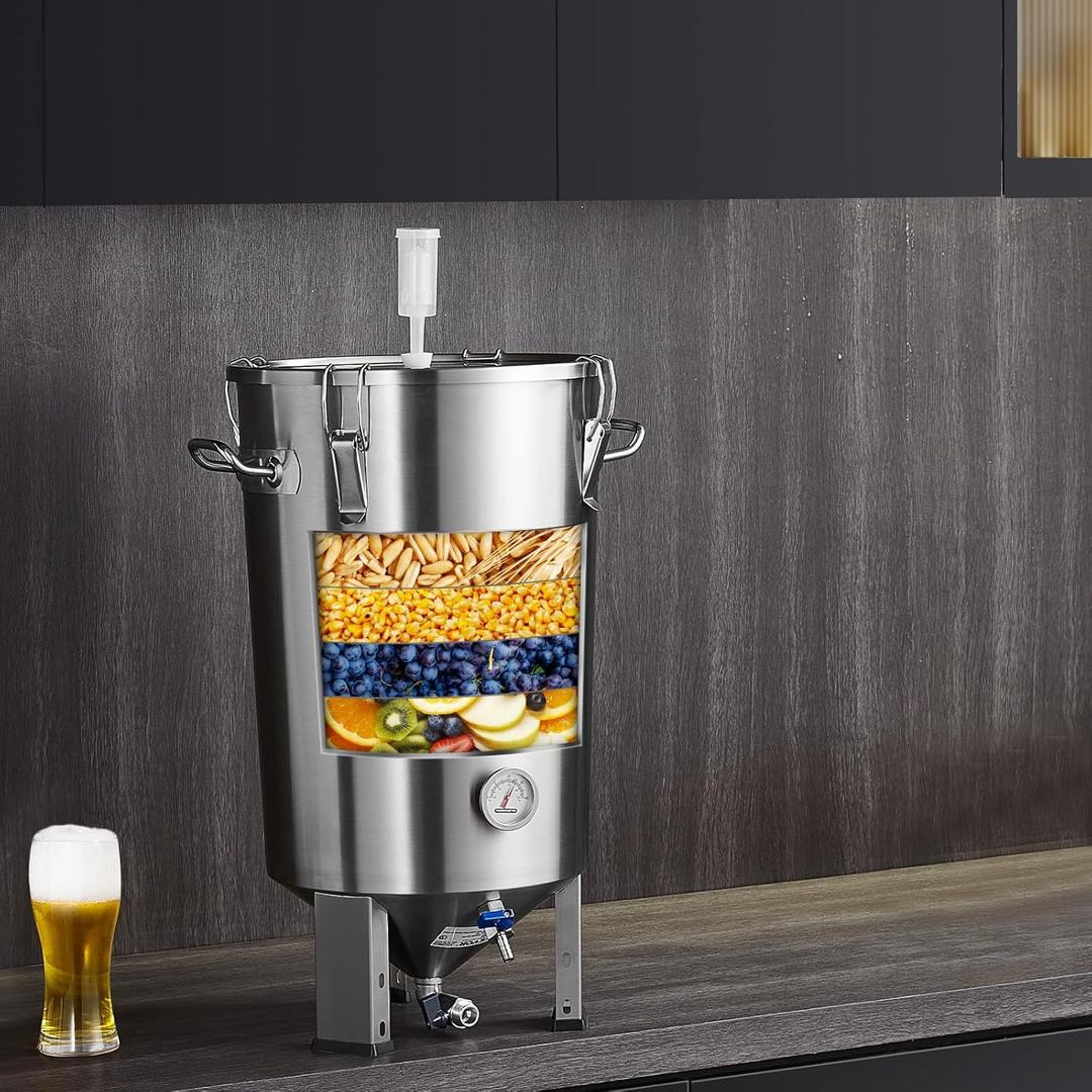 Bar Theke mieten & vermieten - Bierfermenter Bierbrauanlage Bierbraugerät Edelstahl 30 L Braueimer-Fermenter brauen Heimbrauerei in Elsdorf (Rheinland)