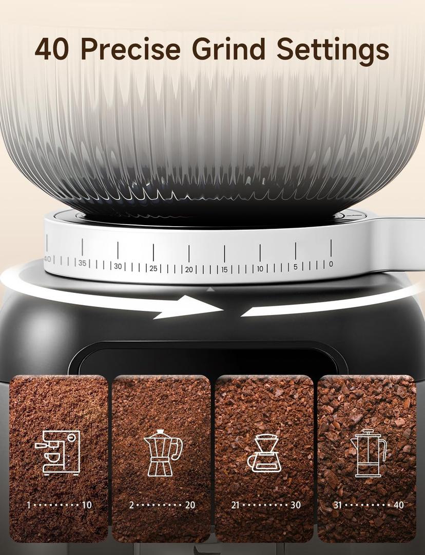 Kaffeemaschinen mieten & vermieten - Kaffeemühle Kegelmahlwerk Zerkleinerer professionelle 40 Präzisionsschleife elektrisch in Elsdorf (Rheinland)