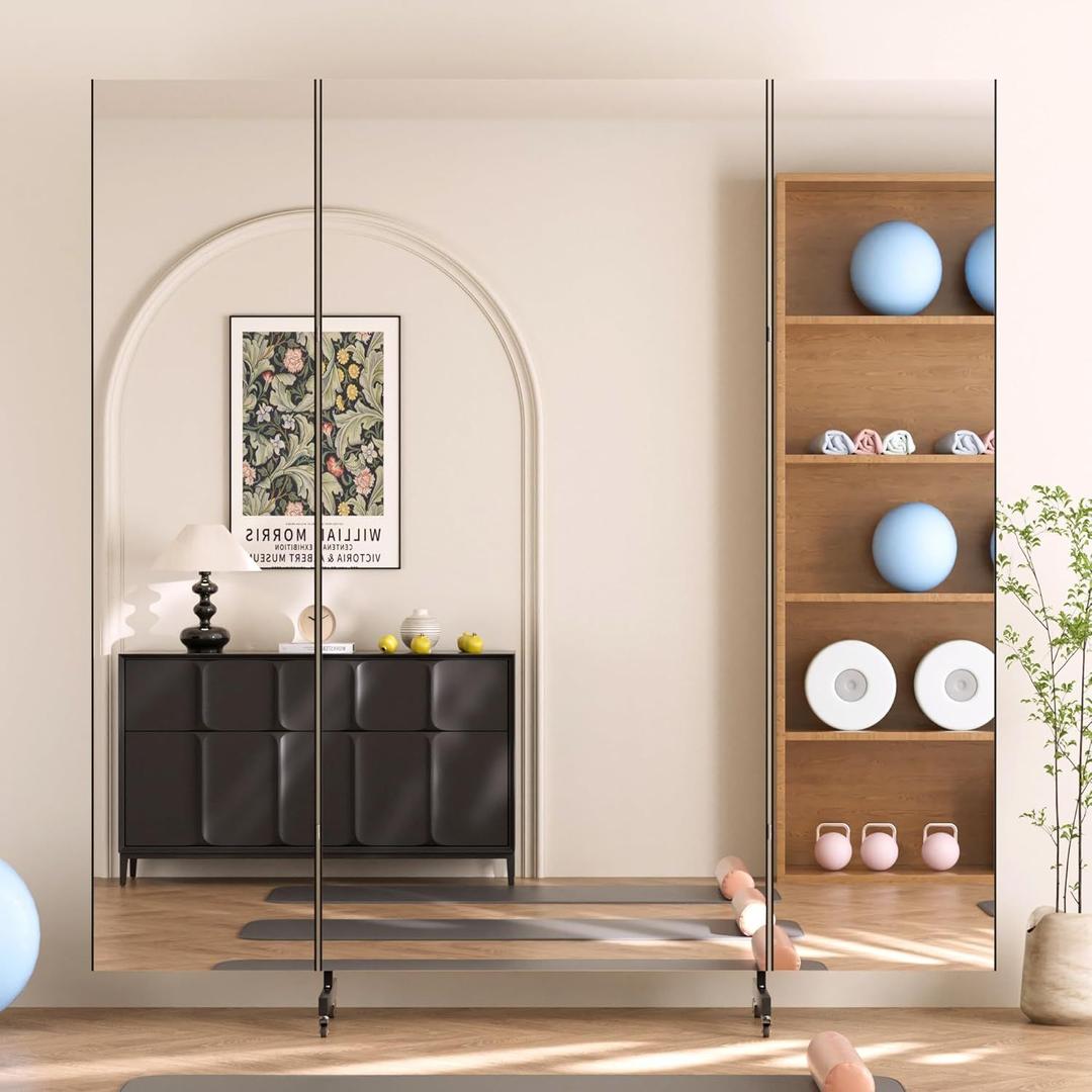 Kulissen mieten & vermieten - Konzertspiegel Partyspiegel 200x200 Ganzkörperspiegel klappbar Standspiegel Rollen Spiegel in Elsdorf (Rheinland)