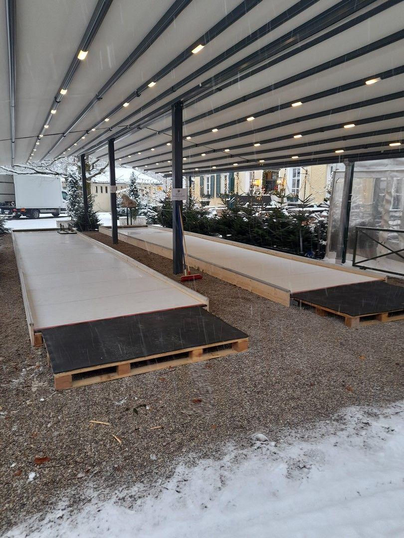 Curlingbahn mieten & vermieten - Eisstockbahn / Curling / Eisstockschiessbahn mieten in Neufahrn in Niederbayern