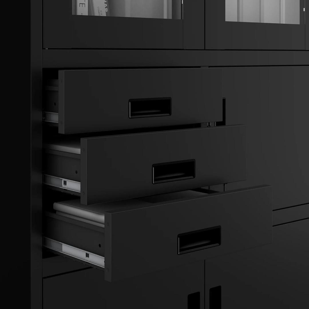 Messemöbel mieten & vermieten - Wertschrank Tresor Metallschrank Tresor Safe Geheimfach Flügeltüre Schubladen 185x90x40 Stahlschrank in Elsdorf (Rheinland)