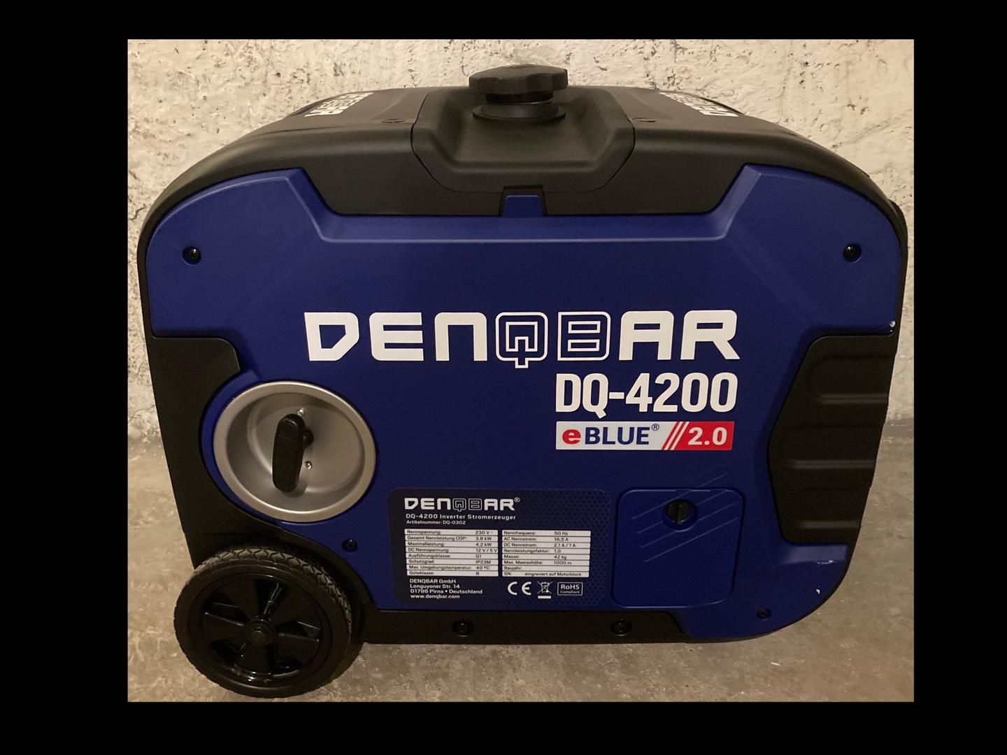 Stromgenerator mieten & vermieten - Inverter Stromerzeuger / Generator / Aggregat, 4200 Watt – Denqbar DQ-4200 in Mainz
