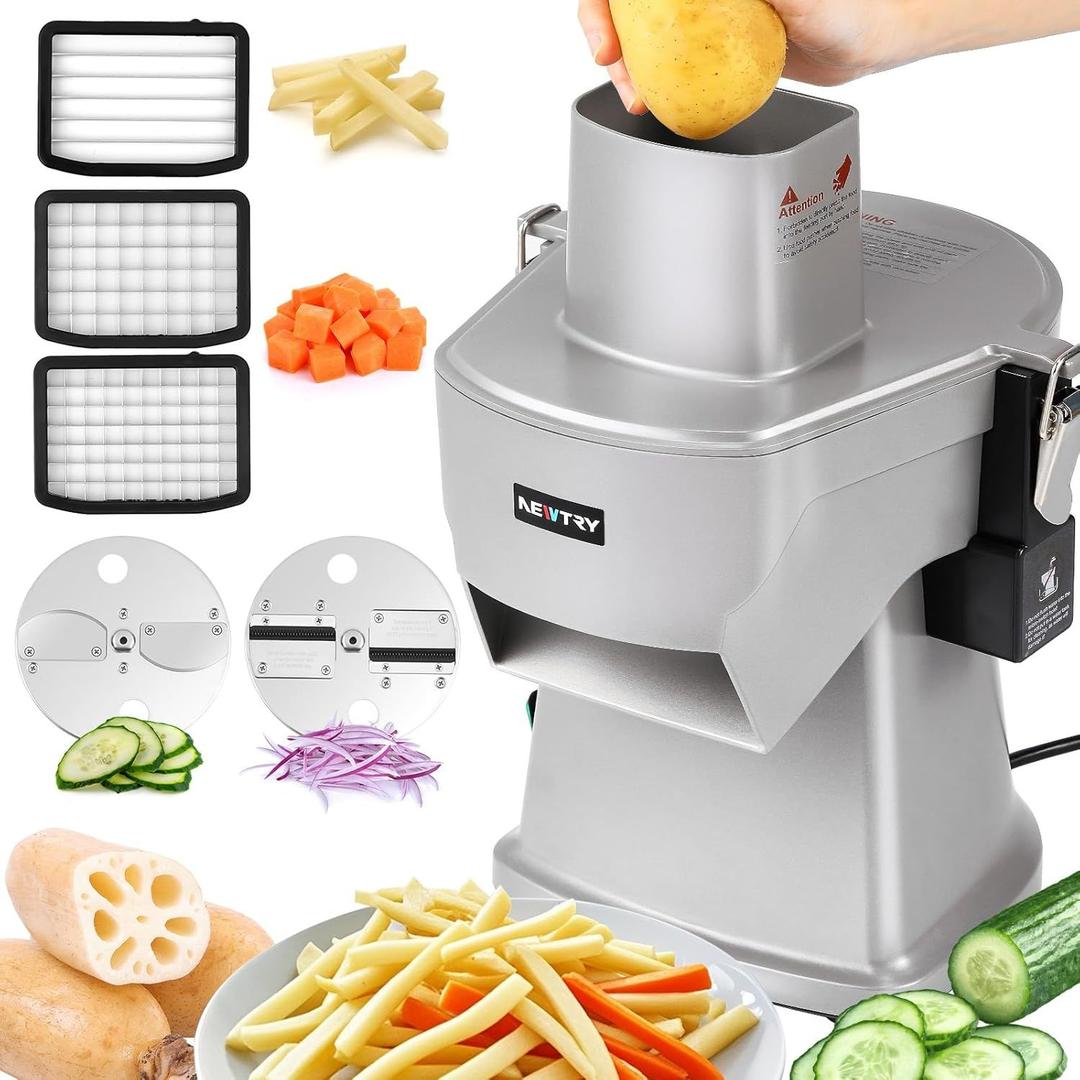 Koch- & Backgeräte mieten & vermieten - Gemüseschneider elektrisch gewerblich würfeln zerkleinern Pommes Frites schneiden Klinge austauschen in Elsdorf (Rheinland)