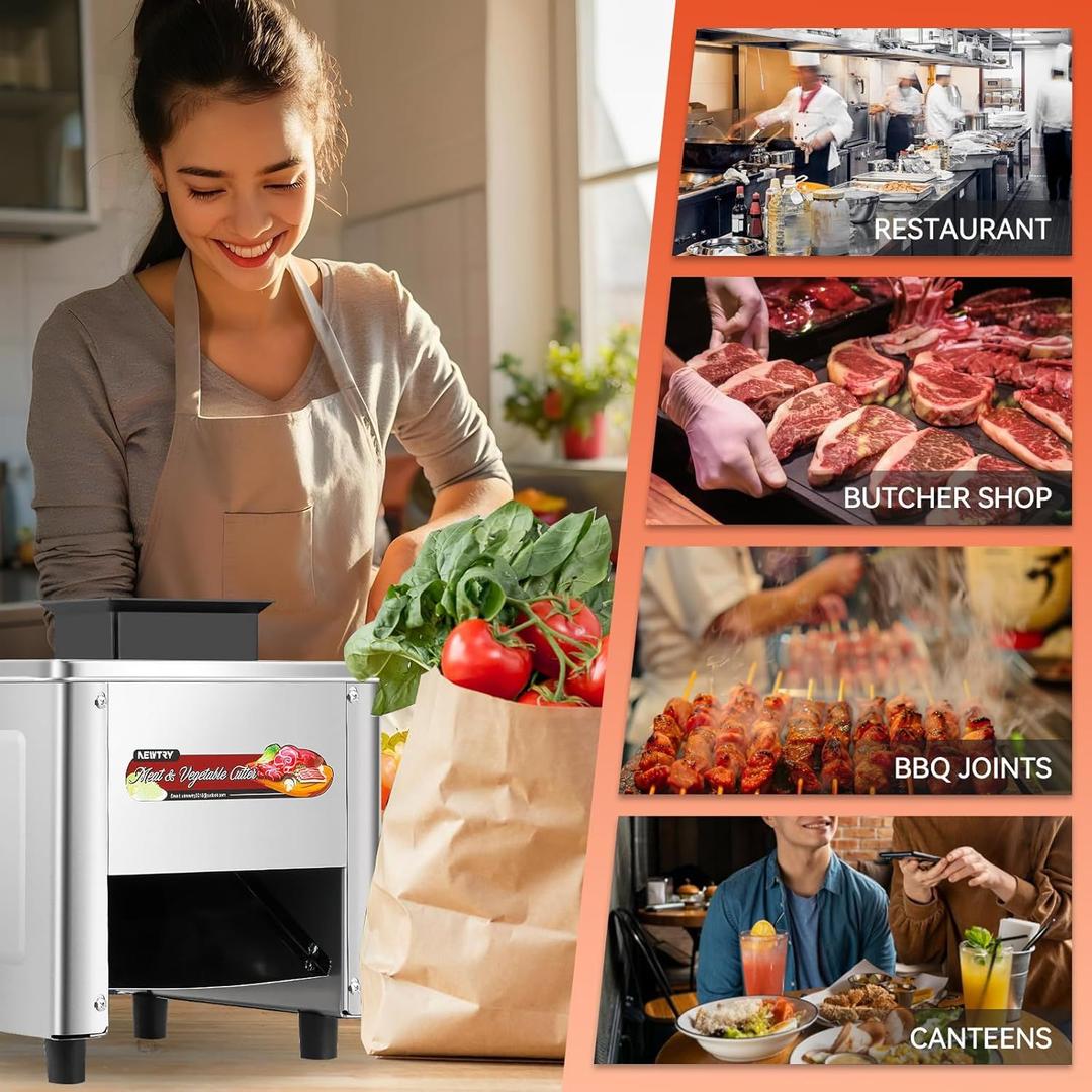 Catering mieten & vermieten - Fleischschneidemaschine kommerziell Fleischschneider Allesschneider schneiden zerteilen und würfeln in Elsdorf (Rheinland)