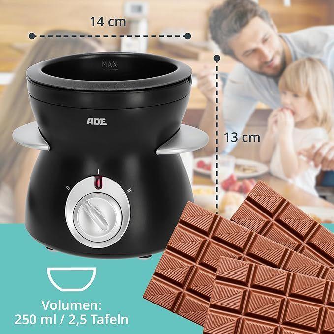 Cocktailbar mieten & vermieten - Schokofondue Schokoladenfondue elektrisch 500 ml 8 Spieße 2 Temperaturstufen Schmelzen Warmhalten in Elsdorf (Rheinland)