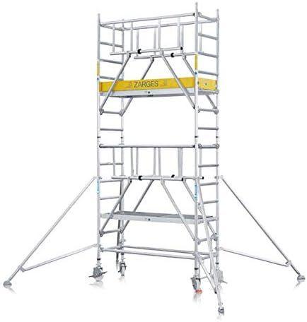 Gerüst mieten & vermieten - Handwerkergerüst 9,25 m Fahrgerüst Plattform 1,80 x 0,60 m Arbeitshöhe 9,25 m Rollgerüst Malergerüst in Elsdorf (Rheinland)