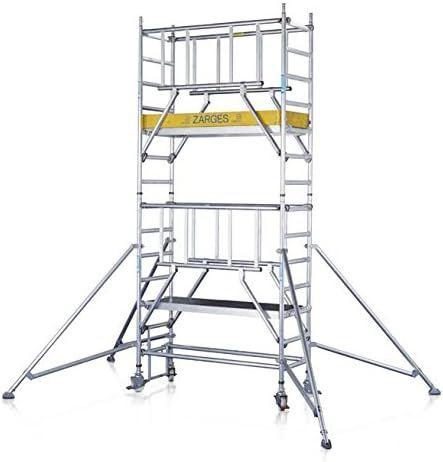 Gerüst mieten & vermieten - Handwerkergerüst 9,25 m Fahrgerüst Plattform 1,80 x 0,60 m Arbeitshöhe 9,25 m Rollgerüst Malergerüst in Elsdorf (Rheinland)