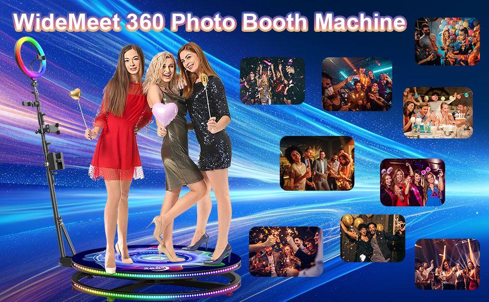Fotobox mieten & vermieten - Foto-Drehteller 360°-Fotokabine mit holografischem Display KI-Sprach-App-Fernbedienung automatisch in Elsdorf (Rheinland)