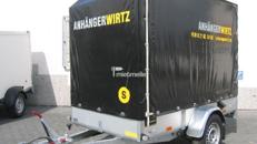 Planenanhänger Tieflader 2,50m