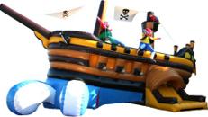 Captain Hooks Piratenschiff inkl Betreuer (6 Std.)