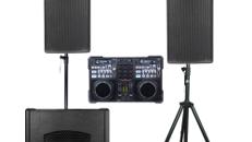 2000W DJ-Musikanlage, Tontechnik, Partyanlage, Partyset, PA Anlage, Tonanlage, Box mieten
