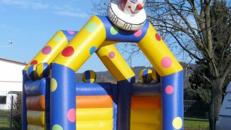 Hüpfburg Clown 3, 6m x 3 m