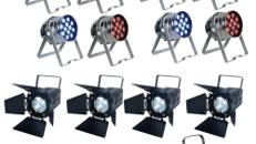 Partylicht S Komplettset Partyanlage, Lichtanlage, Beleuchtungsanlage LED, Lichteffekten, Disko