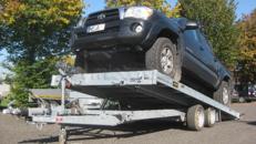 Maschinentransporter 4,5m 3,5t ankippbar