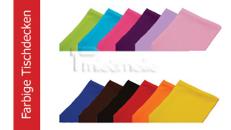 Tischdecken - FARBIG - 220cm x 130cm