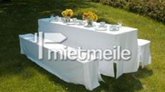 Festzeltgarnitur / Bierbank, Tisch 70cm breite