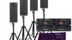 800W Beschallungsanlage Universal einsetzbar. Besonders gut geeignet für Sprache und z.B. Sportveranstaltungen