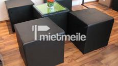 Sitzwürfel schwarz