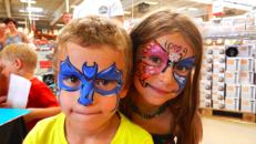 Kunst- & Kinderschminken inkl. Glitzertattoos